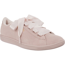 Puma Vikky Ribbon Satin Pearl Pearl fialová růžový