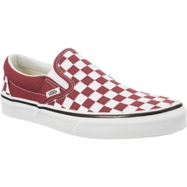 Vans Classic SLIP-ON Qcj bílý vícebarevný červený