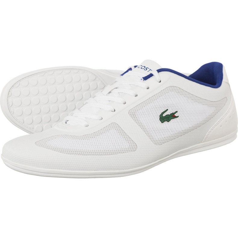 Lacoste Misano Evo 117 1 001 bílý Lacoste Misano Evo 117 1 001 bílý