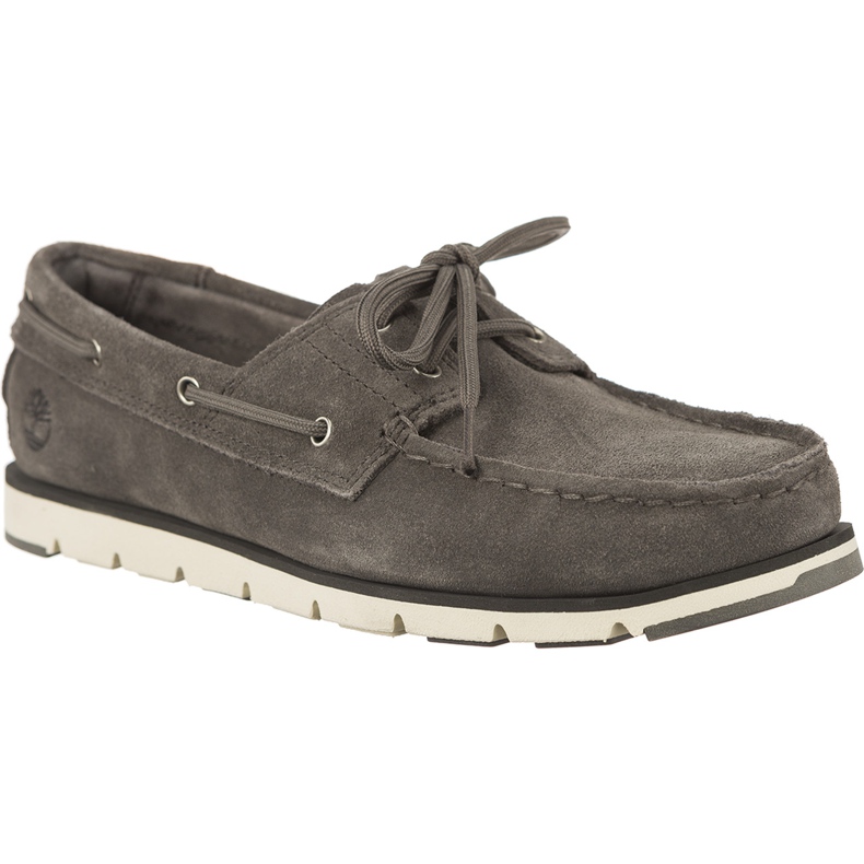 Timberland Camden Falls Suede Lodní obuv Gunmetal šedá
