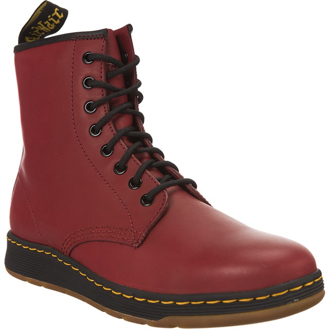 Dr. Martens Newton Cherry Red Temperley červené