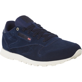 Reebok Kožená klasická kůže Mcc Blue Note Křída modrý námořnická modř