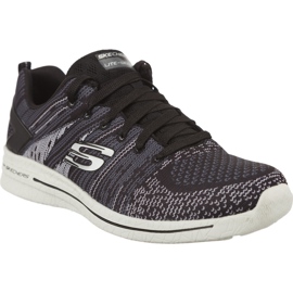 Skechers Burst Walk Bkgy 12651 Bkgy černý vícebarevný