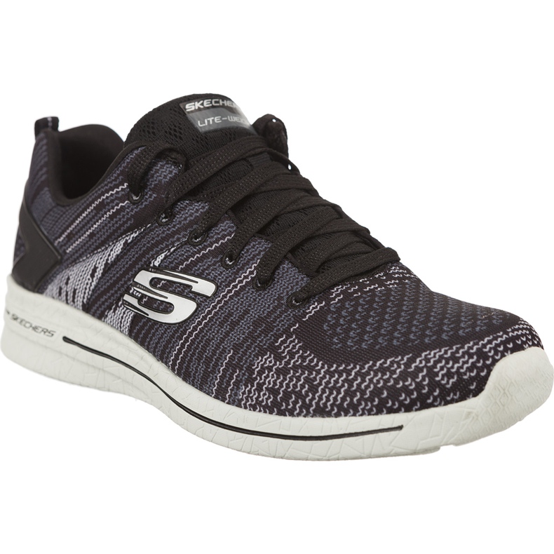 Skechers Burst Walk Bkgy 12651 Bkgy černá vícebarevný