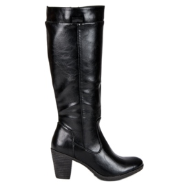 Boty Na Postu VINCEZA černý