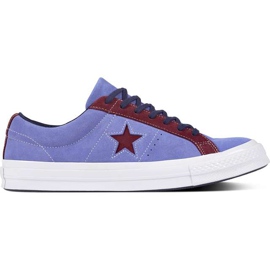 Converse C161618 Jeden hvězda karnevalového balení Deep Rhododendron Periwinkle fialová růžový