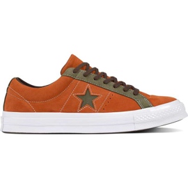 Converse C161617 One Star Carnival Pack Odvážný mandarínový polní přebytek hnědý vícebarevný Converse C161617 One Star Carnival Pack Odvážný mandarínový polní přebytek hnědý vícebarevný