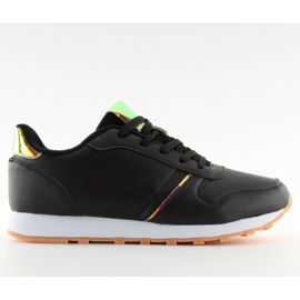 Černé sportovní boty pro ženy 11706 Black černý