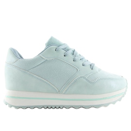 Modré sportovní boty W-3082 Green zelená Modré sportovní boty W-3082 Green zelená