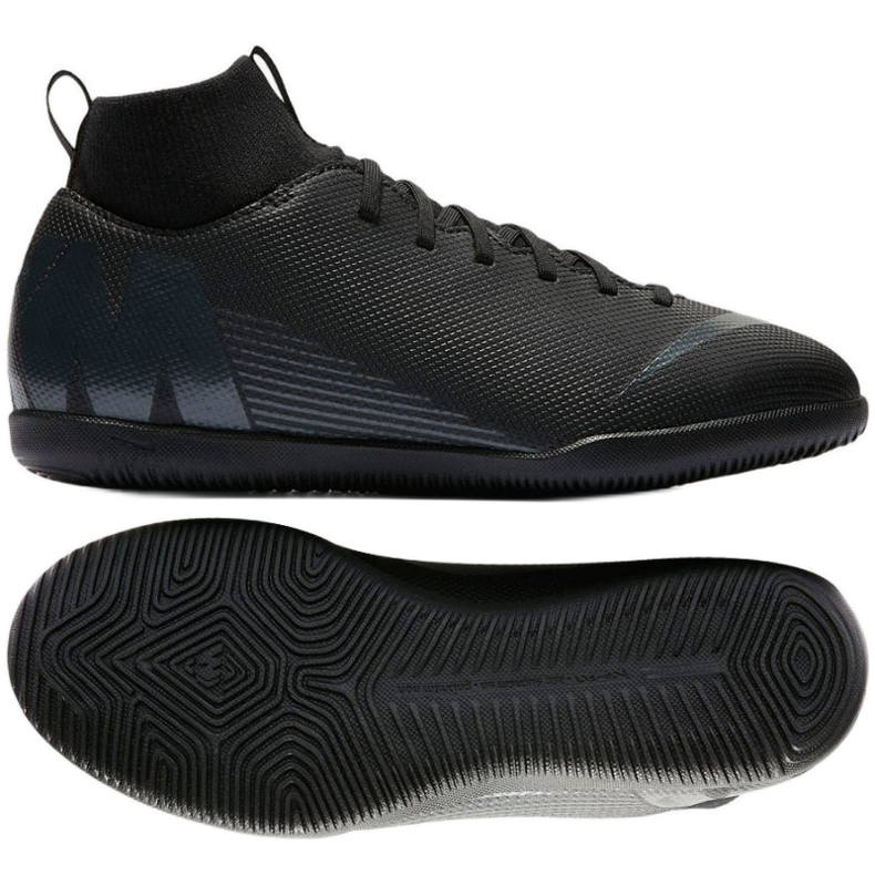 Nike Mercurial Superflyx 6 Club Jr černá