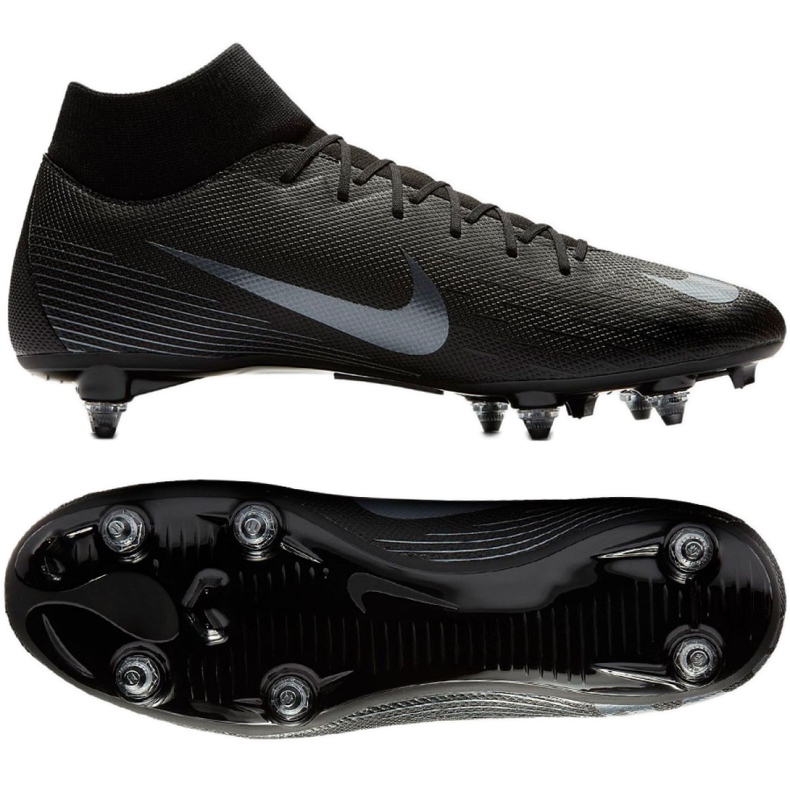 Kopačky Nike Mercurial Superfly 6 Academy Sg Pro M AH7364-001 černá černá