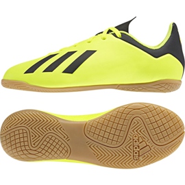 Kopačky Adidas X Tango 18.4 In Jr DB2433 žluť žluť