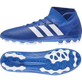 Kopačky Adidas Nemeziz 18.3 Ag M BC0301 modrý modrý Kopačky Adidas Nemeziz 18.3 Ag M BC0301 modrý modrý