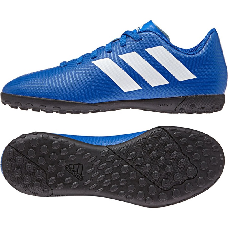 Kopačky Adidas Nemeziz Tango 18.4 Tf Jr DB2381 vícebarevný modrý