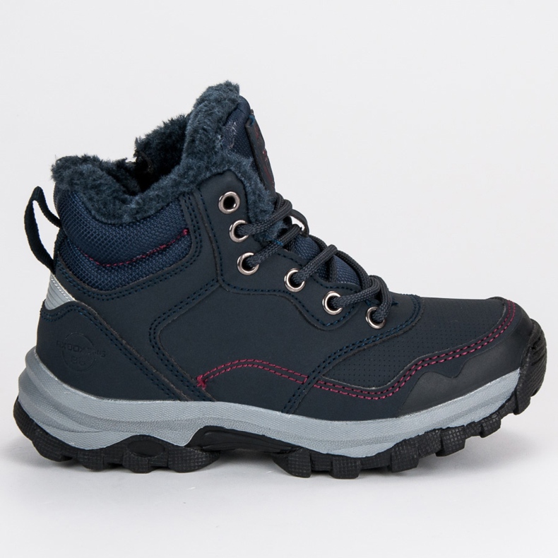 Ax Boxing Ohřáté páskovače na zipu modrý