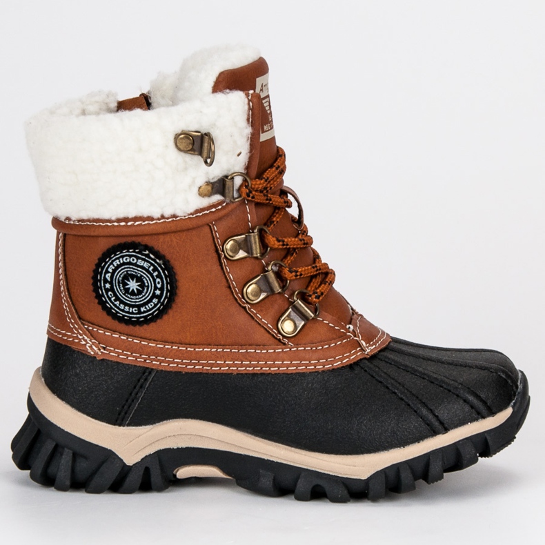 Arrigo Bello Dětská izolovaná obuv hnědý