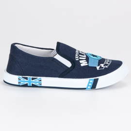 American Club Dětská americká klip modrý