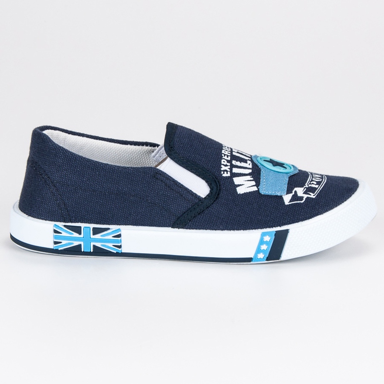 American Club Dětská americká klip modrý