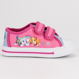 Sneakers Paw Dog Paw Patrol růžový Sneakers Paw Dog Paw Patrol růžový
