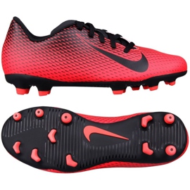 Kopačky Nike Bravata Ii Fg Jr 844442-601 červený červený