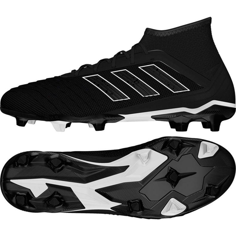 Kopačky Adidas Predator 18.2 Fg M DB1996 černá černá