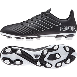Kopačky Adidas Predator 18.4 FxG M DB2006 černá černá Kopačky Adidas Predator 18.4 FxG M DB2006 černá černá