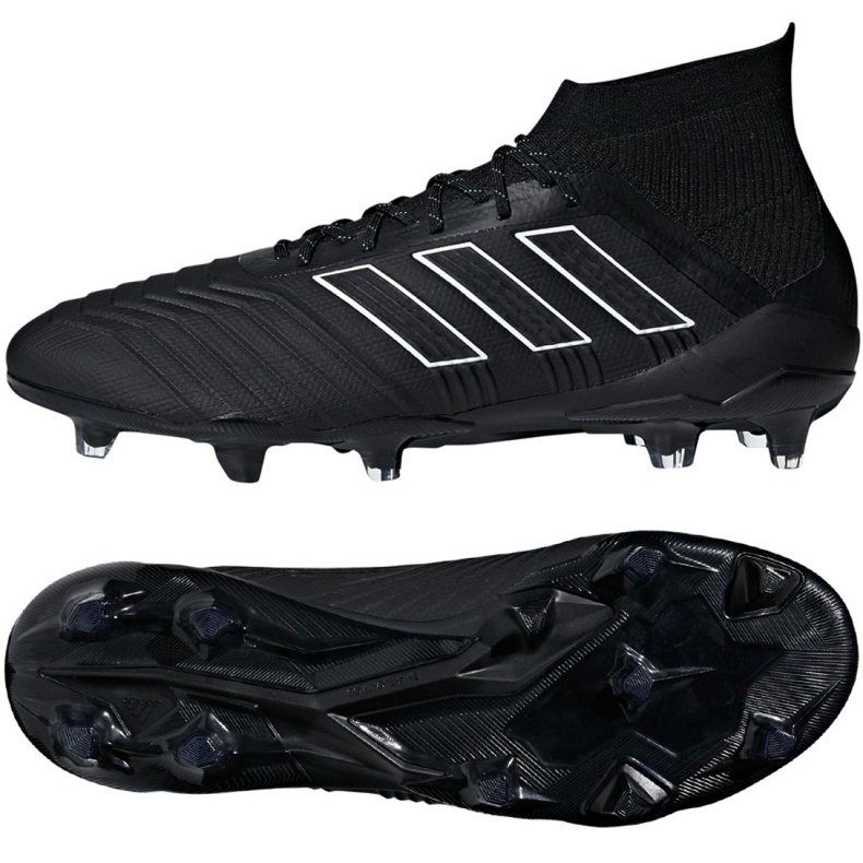 Kopačky Adidas Predator 18.1 Fg M DB2038 černá černá