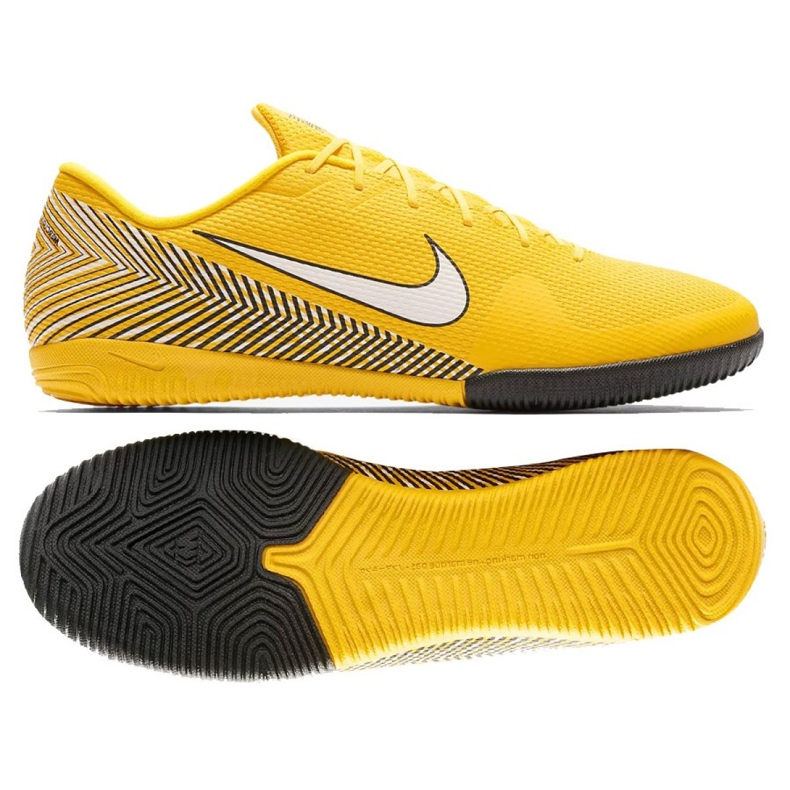 Kopačky Nike Mercurial Vapor 12 Academy Neymar Ic Jr AO3122-710 žlutá žlutá Kopačky Nike Mercurial Vapor 12 Academy Neymar Ic Jr AO3122-710 žlutá žlutá