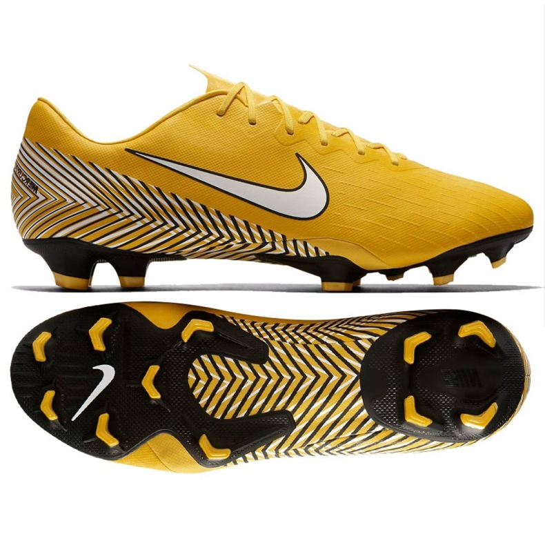 Kopačky Nike Mercurial Vapor 12 Neymar Pro Fg M AO3123-710 žlutá žlutá
