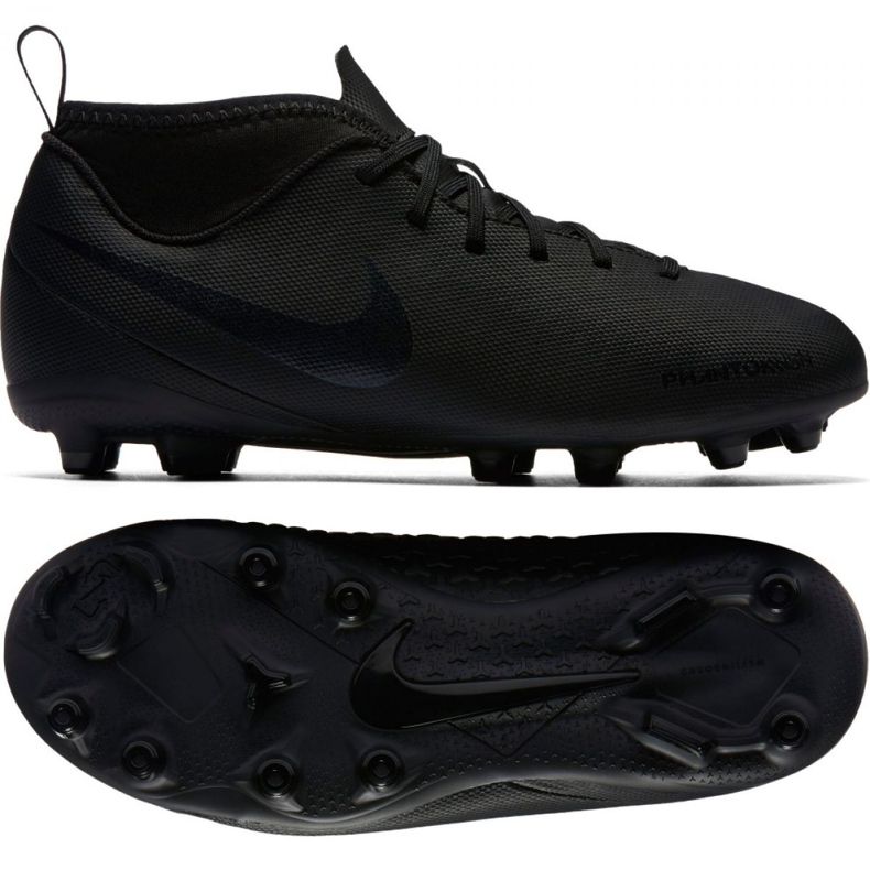 Kopačky Nike Phantom Vsn Club Df Fg Jr AO3288-001 vícebarevný černá