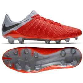 Kopačky Nike Hypervenom Phantom 3 Elite Fg M AJ3805-600 červený červený