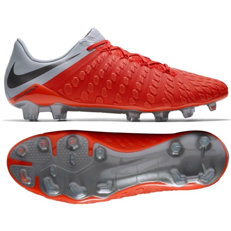 Kopačky Nike Hypervenom Phantom 3 Elite Fg M AJ3805-600 červené červené