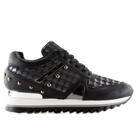 Černé dámské sportovní boty G-119 Black černý