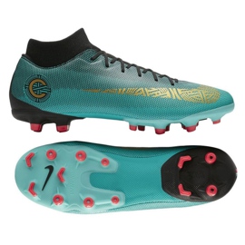 Kopačky Nike Mercurial Superfly 6 Academy M CR7 Mg AJ3541-390 modrý modrý