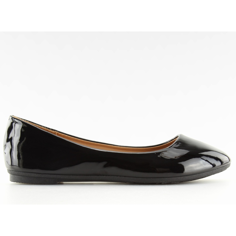 Dámské sladké černé baleríny 9988-60 černá