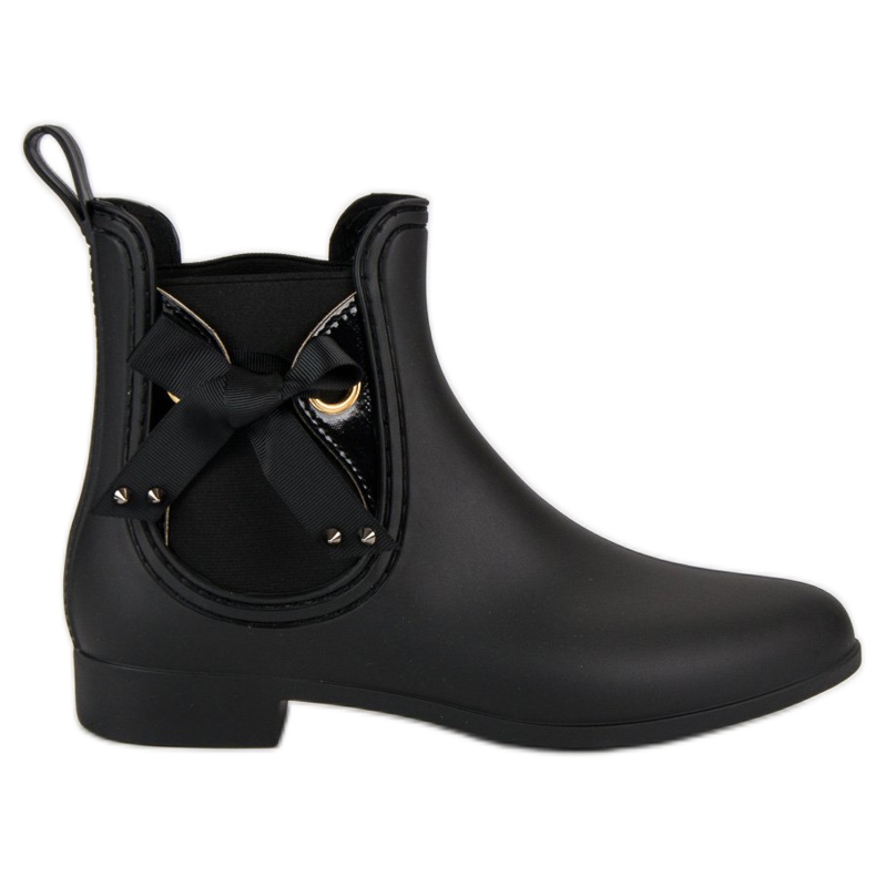 Vices Černé holínky, svěráky černá Vices Černé holínky, svěráky černá