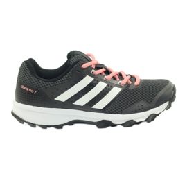 Běžecké boty adidas Duramo 7 Trail W černý růžový šedá
