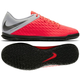 Sálová obuv Nike Hypervenom PhantomX 3 Club Ic Jr AJ3789-600 vícebarevný červený