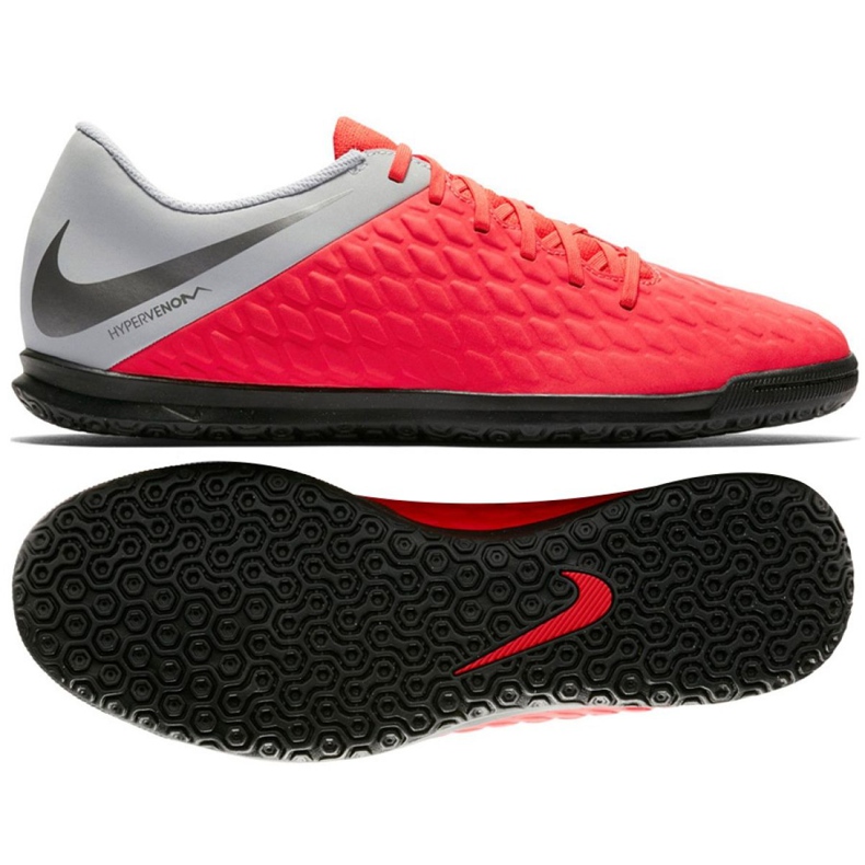 Sálová obuv Nike Hypervenom PhantomX 3 Club Ic Jr AJ3789-600 vícebarevný červené