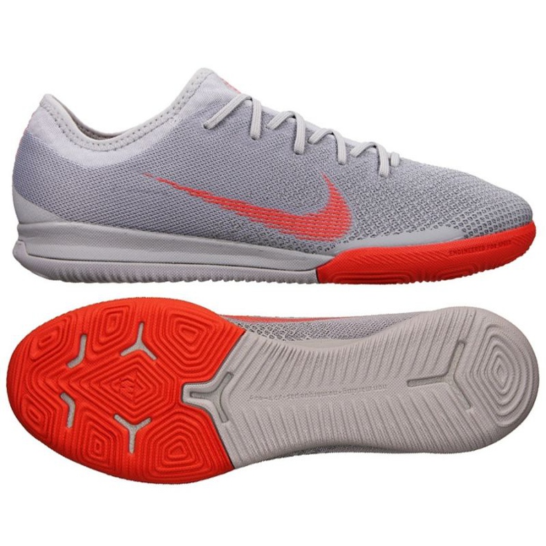 Sálová obuv Nike Mercurial Vapor 12 Pro šedá