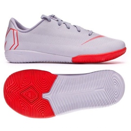 Sálová obuv Nike Mercurial VaporX 12 Academy Ps Ic Jr AH7352-060 šedá šedá