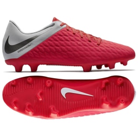 Kopačky Nike Hypervenom Phantom 3 Club Fg 3 M AJ4145-600 červený červený
