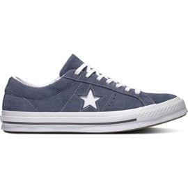 Converse Jedna hvězda '74 Premium Suede Blue modrý