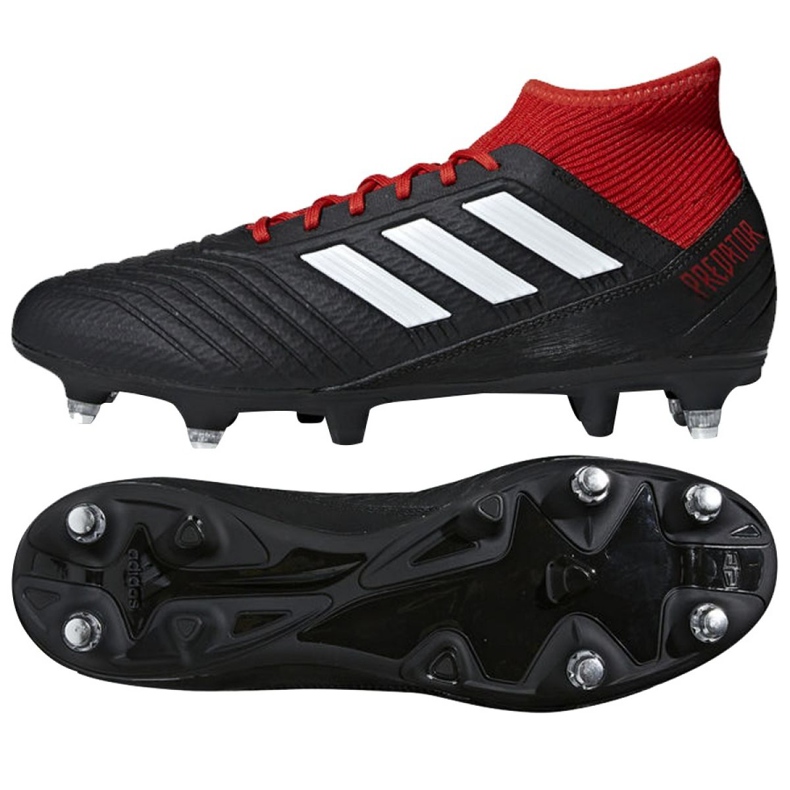 Kopačky Adidas Predator 18.3 Sg M BB7749 červené černá