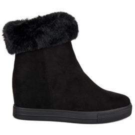 Seastar Černé klínové boty černý