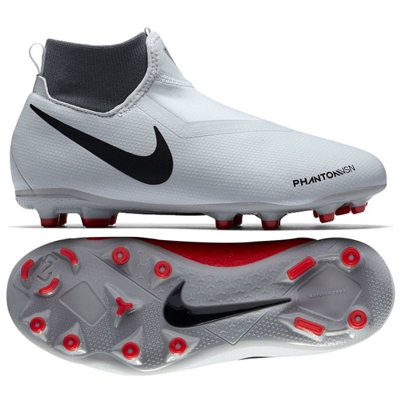 Kopačky Nike Phantom VSN Academy DF FG Jr AO3287-060 bílý Kopačky Nike Phantom VSN Academy DF FG Jr AO3287-060 bílý