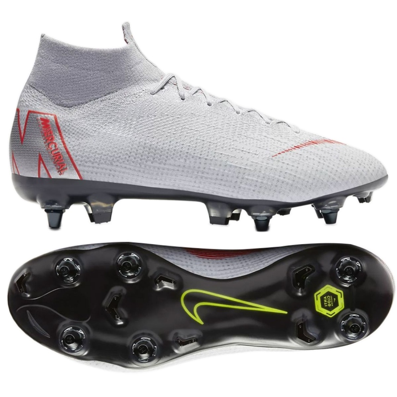 Kopačky Nike Mercurial Superfly 6 Elite SG-Pro M AH7366-060 vícebarevný bílý Kopačky Nike Mercurial Superfly 6 Elite SG-Pro M AH7366-060 vícebarevný bílý