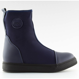 Navy modré neoprénové boty BOK-1123 Navy námořnická modř