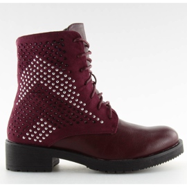 Dámské boty maroon claret FC-H65 Wine červený