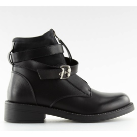 Černé dámské boty NS10P černé černý